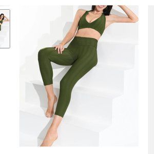 Booty by Brabants Cropped Capri Verde Floresta